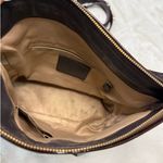 Coach Ashley Dark Brown Patent Leather Shoulder Bag F20462 Photo 5