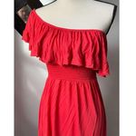 Juicy Couture Size S Womens Call Off Shoulder Ruffle Mini Dress 100% Modal Photo 2