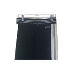 BCBG Size Lg Black Cream Striped Jogger Set Jacket & Pants Lounge Tracksuit Photo 7