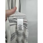 Candies Maxi‎ Sundress Women XXL Ivory Striped Slit Front Beach Resortwear Photo 3