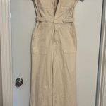 Good American Cream Jumpsuit Denim Photo 0