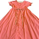 Vanity Fair Vintage 1970's A-Line Dress Drawstring Waist Size Large Women's Photo 5