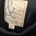 AMPERSAND AVE Black Bodysuit Scoop Neck Long Sleeves Size XL Photo 1