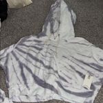 Good American  Purple Tie Dye Hoodie Photo 10