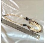 wood and bone elephant multi strand necklace Brown Photo 7
