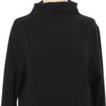 Unbranded black fleece high neck dress large side pockets size small Photo 1