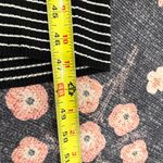 A New Day  Black and White Striped Long Sleeve Dress Photo 7