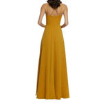 Dress the Population  Cambria Gown Twist Bodice Honey Size XXS NEW Photo 1