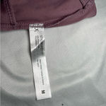 Purple matching crop top & pleated athletic tennis golf skirt workout set sz M Size M Photo 7