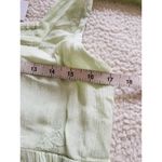  THE LABEL Embroidered Sage Green Mini Babydoll Dress Sz S Photo 7