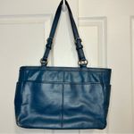 Coach  East West Soft Leather Tote Photo 1
