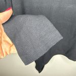 Bohme  Noelle Ribbed Open Back‎ Black Bodysuit Medium Long Sleeve Chic Classic Photo 5