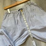 Brandy Melville Pants cotton striped womens White Blue (one size) coastal Photo 3