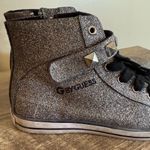 G by Guess  Glitter High Top Sneakers Women’s Size 6.5 Stud Detail Photo 1