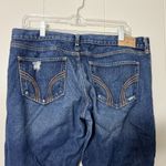 Hollister  Womens Straight Leg Distressed Jeans Size 11R Photo 4