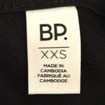 Nordstrom  BP Women’s XXS Square Neck Solid Black Bodysuit • Thong Style Tank NWT Photo 3