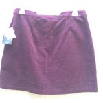 Forever 21 Purple Corduroy Skirt Photo 3
