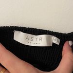 ASTR black Crop Top Photo 3