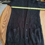 Rubbish Nordstrom -  3 Button Open Long Cardigan Size S Wool Blend Photo 7