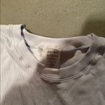 Aritzia large nwot cruise blue RIB SEAMLESS WILLOW CROPPED T-SHIRT Photo 1