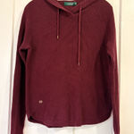 Ralph Lauren  Burgundy Knit Hoodie Photo 0