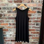 Quince Black Jersey Knit Sleeveless Mini Dress, M Photo 1