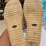 Dr. Scholls  Cream Sandals with Gold Buckle Photo 5