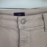 NYDJ Alina Legging Skinny Jeans Khaki Tan Color Size 14W Photo 14
