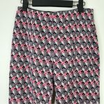 Anthropologie  Dolan Pink and Black Patterned  Cropped Pants
Size XS Photo 1
