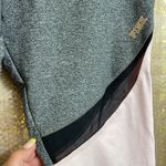 PINK - Victoria's Secret PINK Victoria’s Secret Ultimate gray/light pink/black mesh legging, size M, NWOT Photo 3