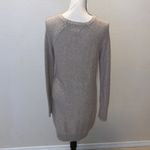 Ruby Moon  beige wool blend cable knit sweater dress Photo 4
