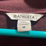 Athleta NWOT  Cozy Sherpa Snap Sweatshirt Pullover Photo 4