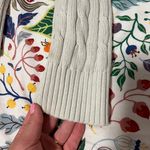 Knitted Zip Up White Size XL Photo 2