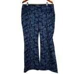 Soft Surroundings  The Ultimate Supremely Soft Denim Pull On Flare Jeans Size L Photo 2