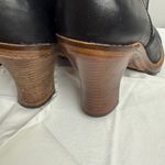 Frye  Black Leather Heeled Boots Photo 7