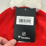 Detroit Red Wings NHL Fanatics Red Authentic Pro Team Locker Room Pom Beanie Photo 3