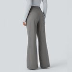 Halara  Flex DayStretch High Waisted Pocket Work Flare Pants In Silent Storm Photo 1