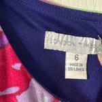 London Times Purple Floral Sleeveless Midi Dress 6 Photo 4