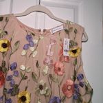 NWT New York & Company‎ Multicolor 3D Flower Dress Event Swiftie Summer Party Size XXL Photo 2