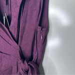 Tracy Reese  Anthropologie NWT Wine Vermont Faux Wrap Midi Dress Size 0 Photo 10