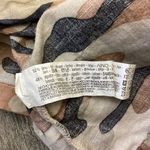 ZARA  Camouflage Linen Blend Dress Size Small Photo 4