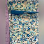 Great Condition LEMON HILL QUILTED WALLET VELCRO CLOSURE AND Zip POCKET in Back Blue Photo 9