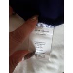 Lush Clothing Lush Blouse Sz Small Halter Pin Tuck Sleeveless Halter Blue Semi Sheer Y2k Look Photo 9