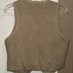 Universal Threads NWT target universal thread button front tan sweater vest Photo 3