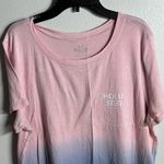 Hollister  Women Blue/Pink Casual tie dye shirt size L Photo 1