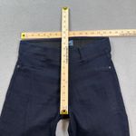 Old Navy  Rockstar Pants Womens 10 29x32 Long Mid Rise Navy Blue Skinny Stretch Photo 2