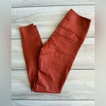 Fanka Body Sculpt Faux Leather Leggings Orange Small NWT Photo 4