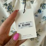 Bardot  Cello Ring Detail Floral Mini Dress White Blue 4 Photo 5