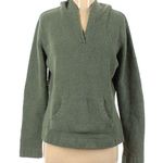 Sonoma Sage Green Hooded Soft Chenille Like Sweater Size Medium Photo 0