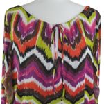 Trina Turk Multi Colored Elastic Waist Tunic Womens XS Photo 3